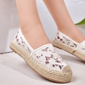 Women’s White Espadrilles