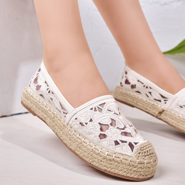 Women’s White Espadrilles