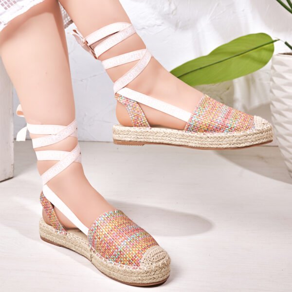 ⁦Stylish Flat Shoes, Versatile Design Summer Shoes⁩ - الصورة ⁦7⁩
