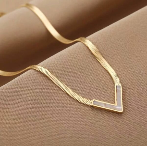 ⁦Back Snake Chain – Pure Stainless Steel⁩ - الصورة ⁦6⁩