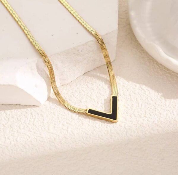⁦Back Snake Chain – Pure Stainless Steel⁩ - الصورة ⁦3⁩